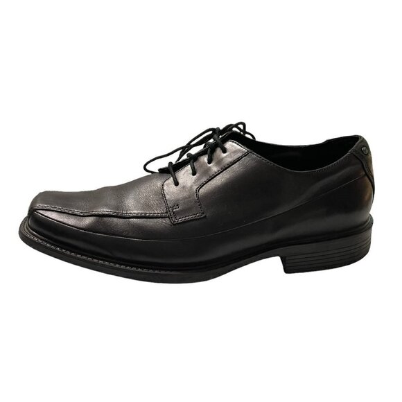 Rockport Men\'s Black Leather Lace Up Felson Oxford Comfort Dress Shoes Size 10 main image 5